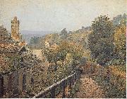 Alfred Sisley Sentier de la Mi cote, Louveciennes Sweden oil painting artist